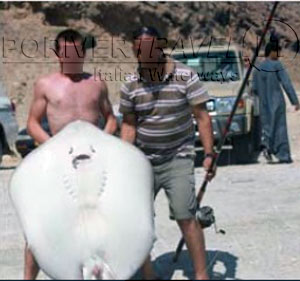 Pesca da riva in Oman, Dhofar, Salalah